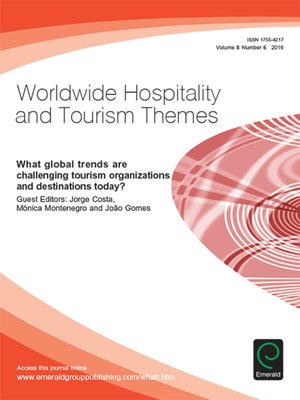 cover image of Worldwide Hospitality and Tourism Themes, Volume 8, Number 6